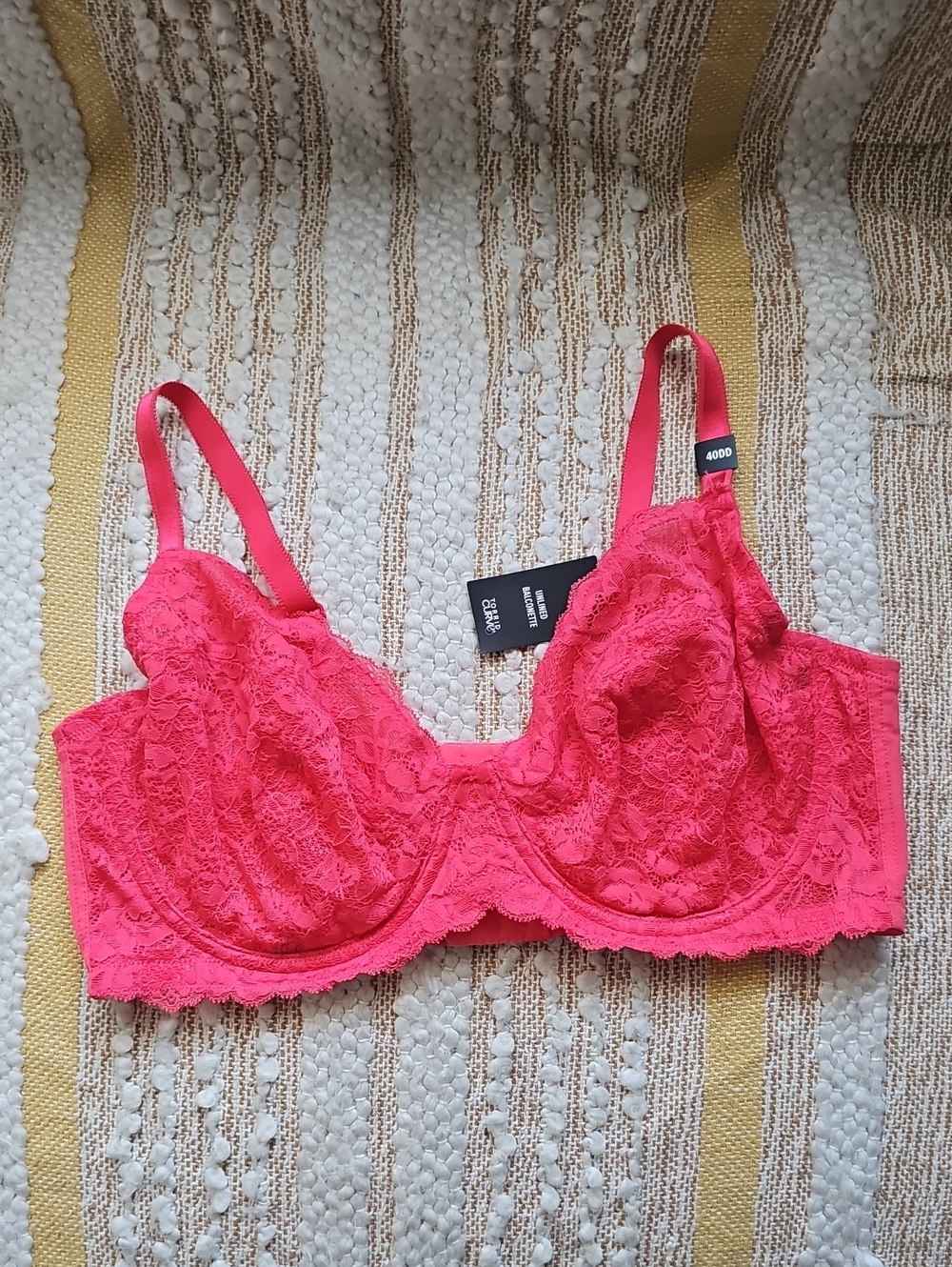 Lace Unlined Balconette Underwire Bra